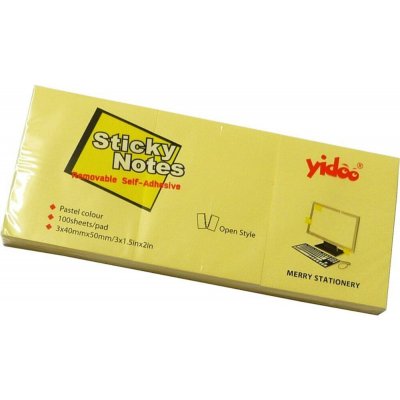 bloček samol. 50 x 40 3x žlutý závěs – Hledejceny.cz