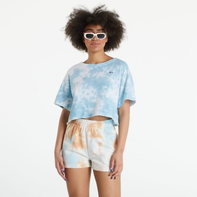 Roxy Happy Palms Oversized T-Shirt blue cool – Zboží Mobilmania