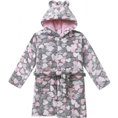 Kugo FZ1126 dívčí župan šedý – Sleviste.cz