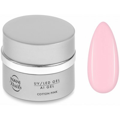 Nani Uv Led AI gel cotton pink 15 ml – Zboží Dáma