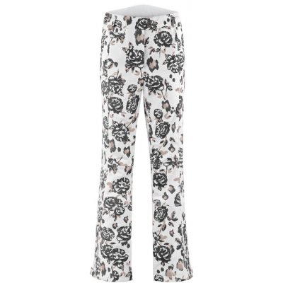 Poivre Blanc Stretch Ski pants Brown Flower Lyžařské kalhoty