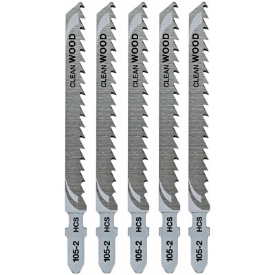 DeWALT DT2164 Pilové plátky pro rychlé, přímé řezy ve dřevě, dřevotřísce, překližce, vrstvených dřevotřískách a plastech do tloušťky 60 mm, 100 mm, 5 ks (T101D) – Hledejceny.cz