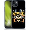 Pouzdro a kryt na mobilní telefon Apple Pouzdro Head Case Apple iPhone 15 Plus Guns N' Roses - Lebka