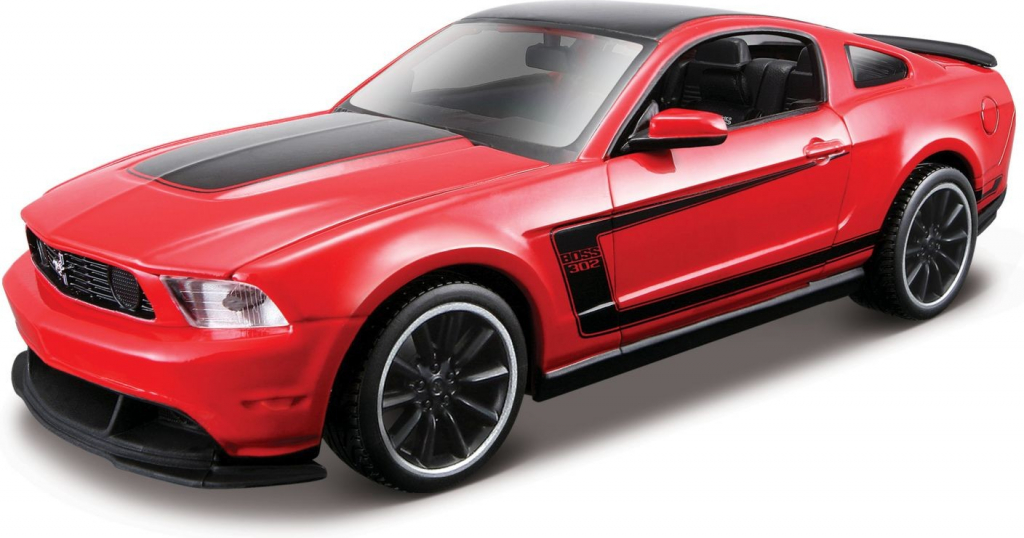 Maisto Kit Ford Mustang Boss 302 červená 1:24