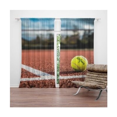 Sablio Závěs Tennis: 2ks 140x250cm – Hledejceny.cz