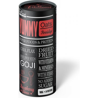 FitBoom Yummy Oat Mash raspberry 980 g – Zboží Dáma