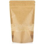 Doypack ZIP | kraft papír s okénkem | ECONOMY obsah 500ml (130 × 225 + 70mm) – Zboží Mobilmania