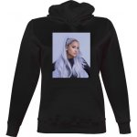 Mikina s kapucí s potiskem mikina Adriana Grande dámské černá – Zboží Dáma