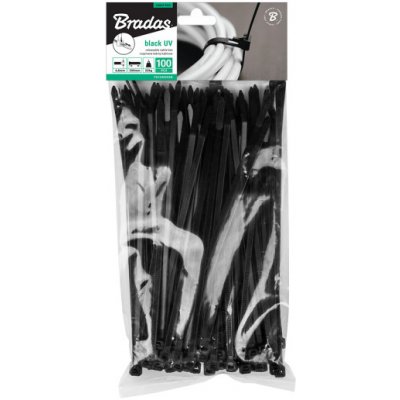 Bradas TS1136150B Stahovací pásky 3,6 x 150 mm 100 ks – Zboží Dáma
