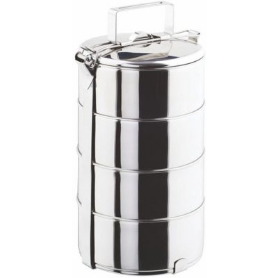 TORO Jídlonosič TORO, čtyři patra, objem 4x1,25 l, průměr 16 cm_hamashop – Hledejceny.cz