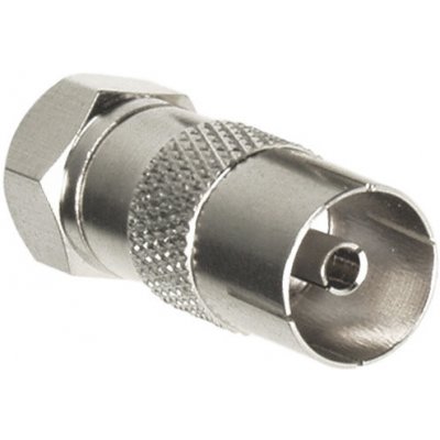 Anténní adaptér F-konektor - TV-konektor (samice)Výrobce: - 295812 – Sleviste.cz