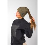 VFstyle pletená čepice Elegant khaki – Hledejceny.cz