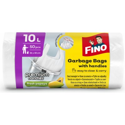 FINO Premium Handles Aromatic 10 l, 50 ks – Zbozi.Blesk.cz