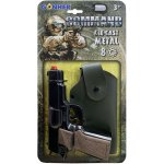 Gonher Alltoys Policejní pistole Command s pouzdrem 8 ran – Sleviste.cz