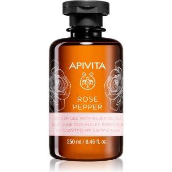 Apivita Rose Pepper sprchový gel s esenciálními oleji 250 ml