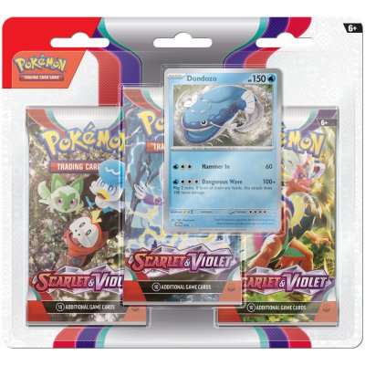 Pokémon Company Pokémon TCG: SV01 - 3 Blister Booster – Zboží Mobilmania