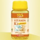 Doplněk stravy VitaHarmony Vitamín K2 100mcg + D3 25mcg 60 tablet