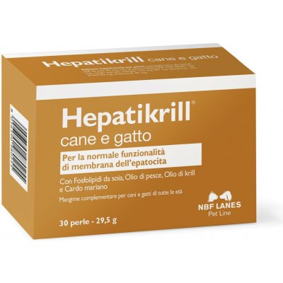 NBF Lanes hepatikrill pes a kočka podpora funkce jater 30 kps – Hledejceny.cz
