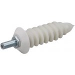 LEVIOR Hmoždinka šroubovací bílá do izolace pro objímky svodu 2ks – Hledejceny.cz