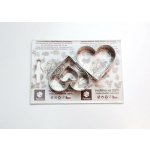 vykr. 0870 Srdíčka, 5cm, 2ks /b.SKIN/ – Hledejceny.cz