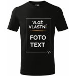 dětské tričko s potiskem černá – Zboží Dáma