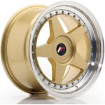 JR Wheels JR6 8x17 BLANK ET20-35 Gold with machined Lip – Hledejceny.cz