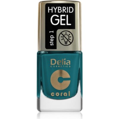 Delia Cosmetics Coral Nail Enamel Hybrid Gel gelový lak na nehty odstín 149 11 ml – Sleviste.cz