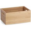 Úložný box Zeller Present Dřevěná bedna 30 x 20 x 14 cm bambus 13340