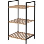 Excellent Regál do koupelny 3 police dřevěný 70 cm KO-784500050 – Hledejceny.cz