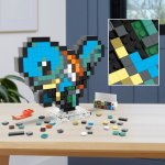 Mega Bloks Mega Pokémon Pixel art - SQUIRTLE – Zboží Dáma