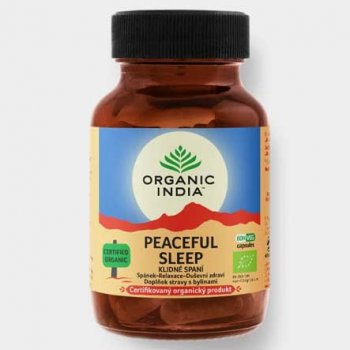 Organic India Peaceful Sleep 60 kapslí