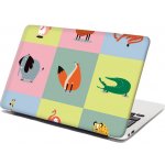 Sablio Samolepka na notebook Zvířátka ze Zoo - 29x20 cm – Zboží Živě