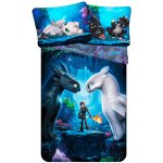 Jerry Fabrics povlečení JAK VYCVIČIT DRAKA 3 140x200 70x90 – Zboží Dáma