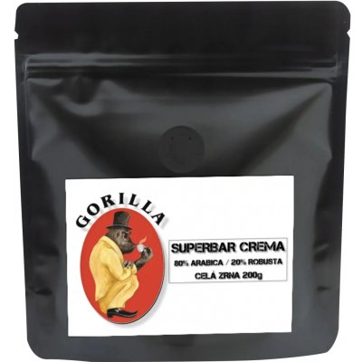 Joerges Gorilla Superbar Crema zrnková 0,2 kg – Hledejceny.cz