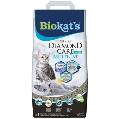 Biokat’s Diamond Care Multicat fresh bentonitové 8 l – Zboží Mobilmania