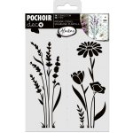 Aladine Šablony 2 ks Levandule a kytice – Zboží Dáma