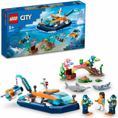 LEGO® City 60377 Průzkumná ponorka potápěčů – Zboží Mobilmania