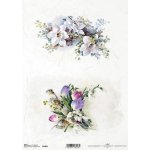 Rýžový papír A4 Spring bouquets – Zboží Mobilmania