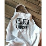Bib Apron Kuchyňská zástěra Verona Chlop v kuchni 110x75 cm – Hledejceny.cz