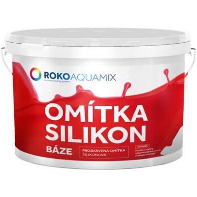 Rokospol Silikonová omítkovina bílá zrnitost 1,5 mm 25kg – Sleviste.cz