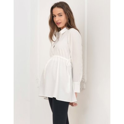 Těhotenská halenka Seraphine Filippa White – Zboží Dáma