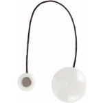 EUROFIRANY SADA 2KS DEKORAČNÍ SPONA NA ZÁVĚS CLARA S MAGNETEM 5 X 15 CM BÍLÁ – Hledejceny.cz