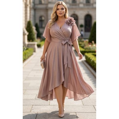 Bosca Fashion šaty Aurora Glossy fango – Hledejceny.cz