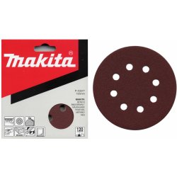 Makita brusný papír 10 ks, 125 mm, K80, P-43555