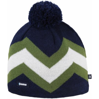 Kama pletená merino čepice A179 navy – Zboží Mobilmania