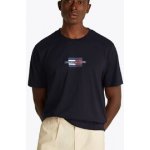 Tommy Hilfiger Flag Box Tee Modrá – Zboží Dáma Tommy Hilfiger Flag Box Tee Modrá – Zboží Dáma