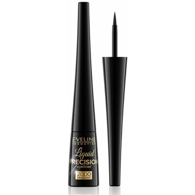 Eveline Liquid Precision 2000 oční linky Black 4 ml