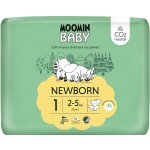 Moomin Baby eko 1 Newborn 2–5 kg 25 ks – Sleviste.cz