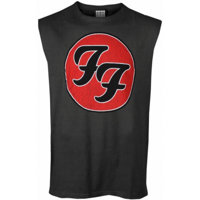 Rock Off tílko Foo Fighters FF Logo šedá – Hledejceny.cz