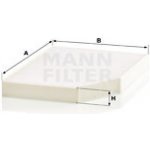 Filtr, vzduch v interiéru MANN-FILTER CU 30 007 – Hledejceny.cz